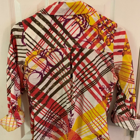 Vintage Hang Ten Ladies Blouse - Warm Tone - Picture 3 of 3